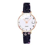 Gierzijia Women Casual Watch, Fashionable Ladies Leather Belt Watch Analog Digital Quartz Watch, Gift for Mother's Day, Birthday and Anniversary, A - 1, One Size, Casual