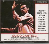 Gieseking/Firkunsy/NBC Sym.Orch./NY Philharmonic - Guido Cantelli - Great Live Recordings