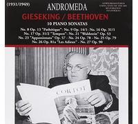 Gieseking (Recordings 1931-1949) - Ten Piano Sonatas No. 8,9,16,17,21,23-27