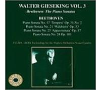 Gieseking, Walter - Beethoven Piano Sonatas 3