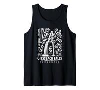 Giessbach Falls, Canton Bern, Switzerland. Vintage Design Tank Top