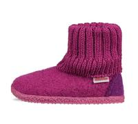 Giesswein Kramsach, Girls’ Hi-Top Slippers, Red (Beere), 8.5 UK (26 EU)