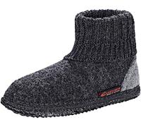 Giesswein Kramsach, Unisex Kids’ Hi-Top Slippers, Grey (Nachtgrau), 9.5 UK (27 EU)