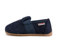 Giesswein Slipper Weidach - Warm Felt Slippers for Girls & Boys, Non-Slip Slim-Fit Slippers with Elasticated Strap