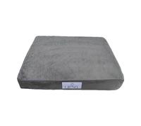 Giesty XXLarge Dog Bed, Orthopedic Dog Mattress with Removable Washable Cover, XXL Egg Crate Foam Pet Bed Mat, Grey, Suitable for Dogs Up to 99 Ibs, (50"*35,8"*7,9").