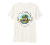 Giethoorn, Netherlands - Venice of The North - Logo Premium T-Shirt