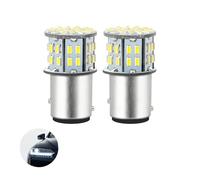 GifBasg 2PCS P21/5W 1157 15D LED Brake Light Bulbs, Ultra Bright 1157, 6000K White Light, 54 SMD 3014 Chips, 12V-24V Replacement Bulbs for Tail Lights in Cars, RVs, Trailers & Boats, 300 Lumens Each