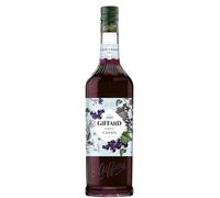 GIFFARD - Blackcurrant Cassis Syrup - French Recipe - Fruity and Powerful - 1 Litre, 0.0% vol, 100cl