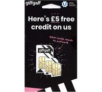 Giffgaff Nano/Micro/Standard SIM. Top Tariff Offers Unlimited Calls, Text, Data - Just Pay As You Go - no Contract. Multi Size, Fits All Devices. 5