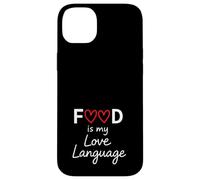Gift 4 Foodie Food is My Love Language Food Lover Chef Cook Case for iPhone 14 Plus