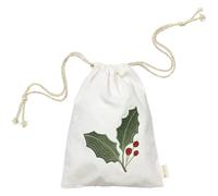 Gift bag Fabelab Holly embroidery Blanc TU