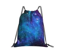 Gift Bag Piece Galaxy Stars In Space Celestial Astronomic In The Universe Milky Way Drawstring Backpack Bag Sports String Bag Outdoor Pocket Backpack For Yoga, Exercise, Travel, 36X42Cm