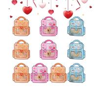 Gift Bag, Storage Bag in the Shape of a Mini Backpack - Small Bags for Packing Sweets | for Women Men Children Teenagers