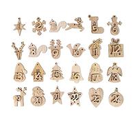Gift Bags Number Label Suitable for Decorating Living Room Perfect for a Kitchen Counter Bookshelf Christmas Ornaments Set for Crafting