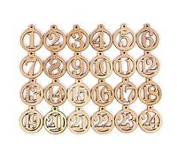 Gift Bags Number Label Suitable for Decorating Living Room Perfect for a Kitchen Counter Bookshelf Christmas Ornaments Set for Crafting