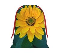 Gift Bags With Drawstring Pretty Flower Print Gift Sack Reusable Party Favor Gift Bags For Festive