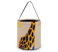 Gift Bags with Handle Tote Candy Bags Portable Gift Bucket Beautifully Colorful Giraffe Fans Lovers Printed Candy Bag Candy Basket Tote