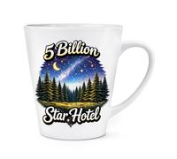 Gift Base 5 Billion Star Hotel Camping 12oz Latte Mug Cup