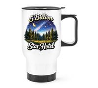 Gift Base 5 Billion Star Hotel Camping Travel Mug Cup with Handle