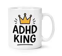 Gift Base ADHD King 10oz Mug Cup