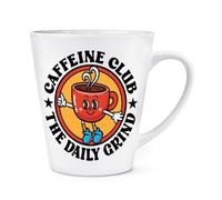 Gift Base Caffeine Club The Daily Grind 12oz Latte Mug Cup
