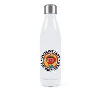 Gift Base Caffeine Club The Daily Grind Double Wall Water Bottle