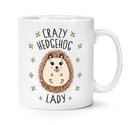 Gift Base Crazy Hedgehog Lady 10oz Mug Cup