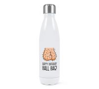 Gift Base Happy Birthday Ball Bag Double Wall Water Bottle