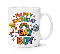 Gift Base Happy Birthday Gay Boy 10oz Mug Cup