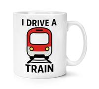 Gift Base I Drive A Train Tube 10oz Mug Cup
