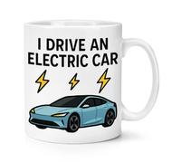 Gift Base I Drive an Electric Car 10oz Mug Cup