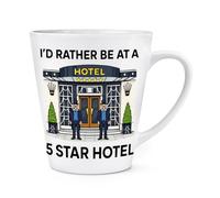 Gift Base I'd Rather Be At A 5 Star Hotel 12oz Latte Mug Cup