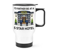 Gift Base I'd Rather Be At A 5 Star Hotel Travel Mug Cup with Handle