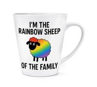 Gift Base I'm The Rainbow Sheep of The Family 12oz Latte Mug Cup