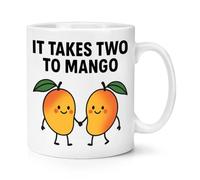 Gift Base It Takes Two to Mango 10oz Mug Cup
