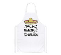 Gift Base Nacho Average Eco-Warrior Chefs Apron