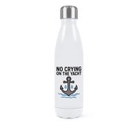 Gift Base No Crying On The Yacht Double Wall Water Bottle