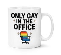 Gift Base Only Gay in The Office 10oz Mug Cup