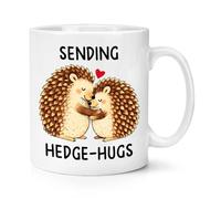 Gift Base Sending Hedge Hugs 10oz Mug Cup