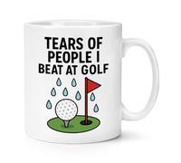 Gift Base Tears of People I Beat at Golf 10oz Mug Cup