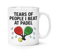 Gift Base Tears of People I Beat at Padel 10oz Mug Cup