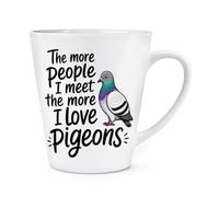 Gift Base The More People I Meet The More I Love Pigeons 12oz Latte Mug Cup