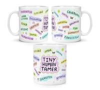 Gift Base Tiny Human Tamer 10oz Mug Cup Teacher Parent Mum Dad