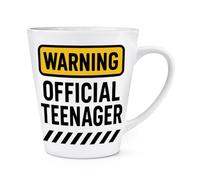 Gift Base Warning Official Teenager 12oz Latte Mug Cup