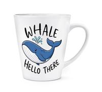 Gift Base Whale Hello There 12oz Latte Mug Cup