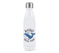 Gift Base Whale Hello There Double Wall Water Bottle