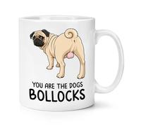 Gift Base You are The Dogs Bollocks Pug 10oz Mug Cup