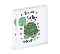 Gift Base You Are Turtley Awesome Acrylic Block Photo Frame
