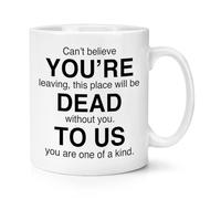 Gift Base You're Dead to Us Funny 10oz Mug Cup