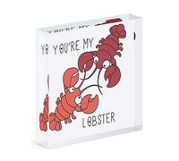 Gift Base You're My Lobster Quote Acrylic Block Photo Frame